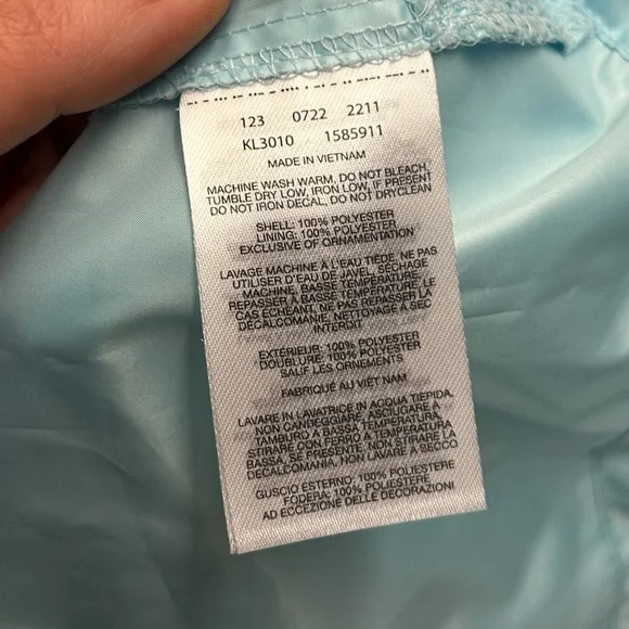 Columbia Women’s Blue Flash Forward Water-Resistant Windbreaker Size M - Picture 10 of 11